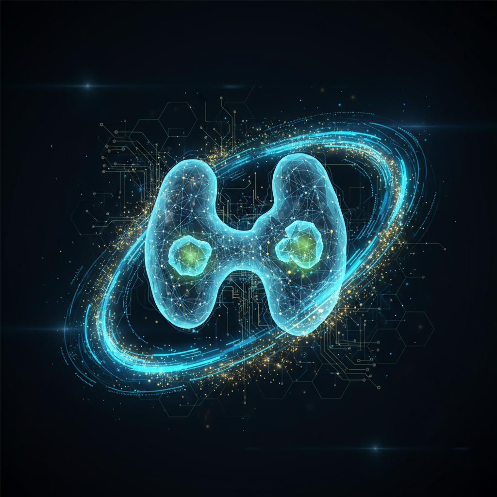 Ferramenta de diagnóstico de IA analisando imagens de microscópio de tumores tímicos