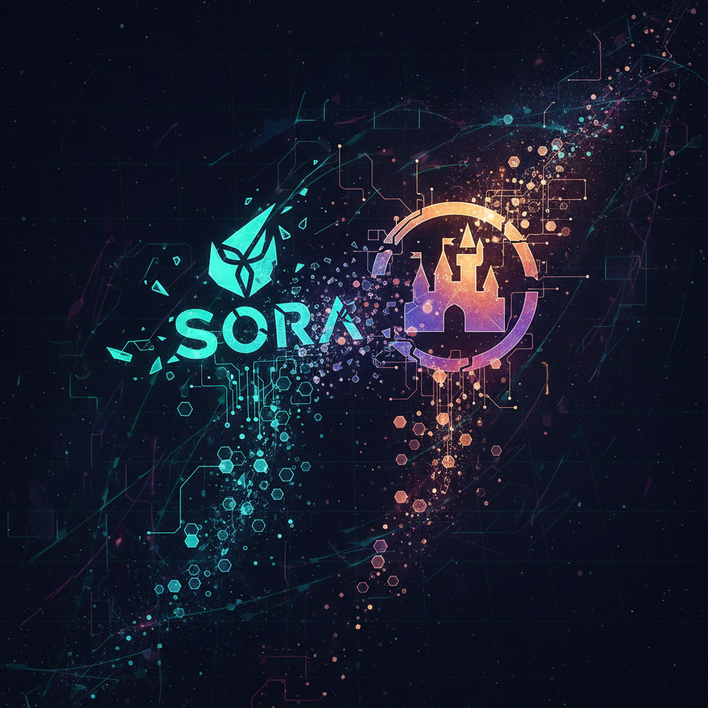 Uma tela de telefone exibindo o ícone do aplicativo OpenAI Sora, simbolizando o encerramento da ferramenta de geração de vídeo por IA da OpenAI.