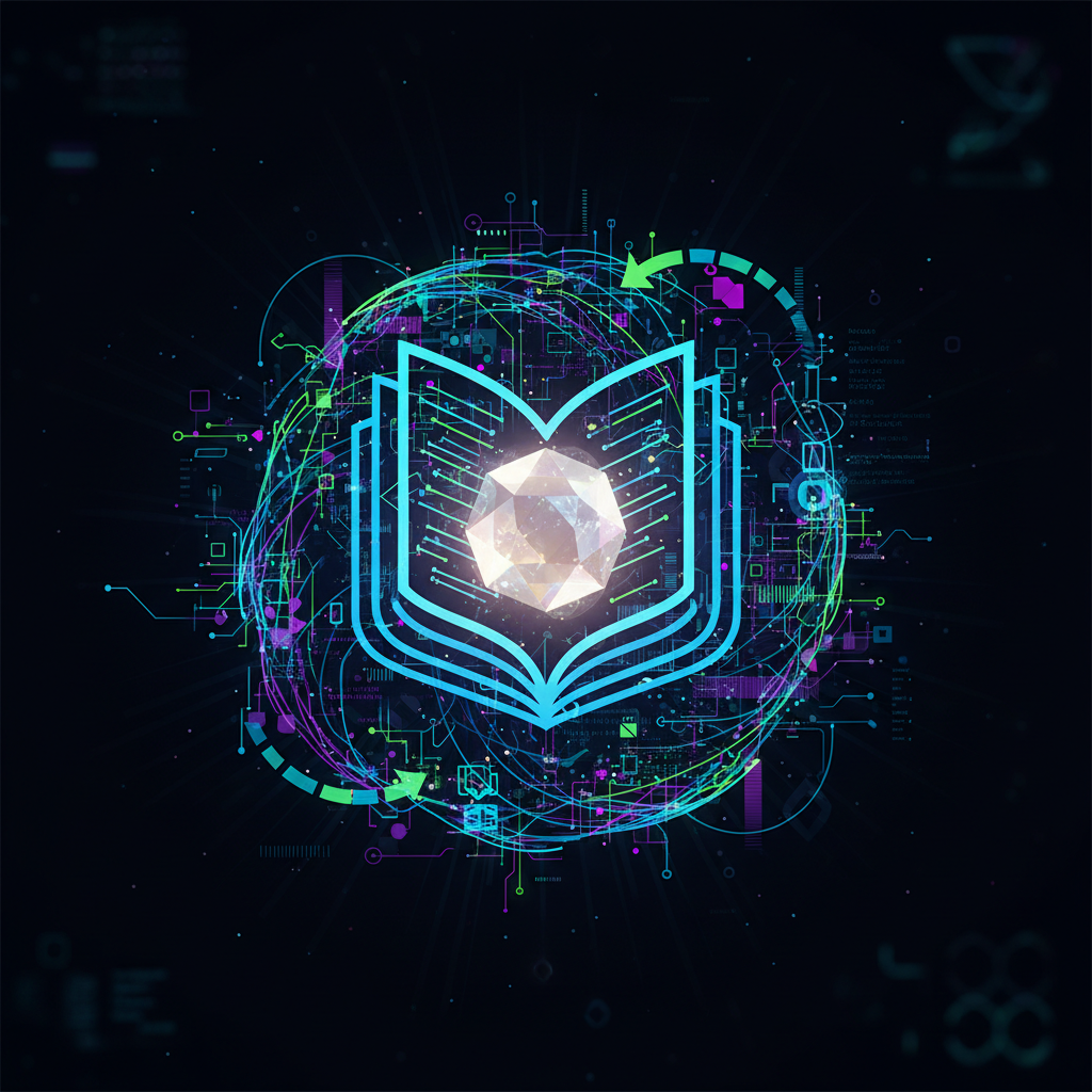 Representação visual do modelo OpenAI Codex interagindo com código, ilustrando codificação agêntica e estratégias avançadas de prompt para desenvolvedores.