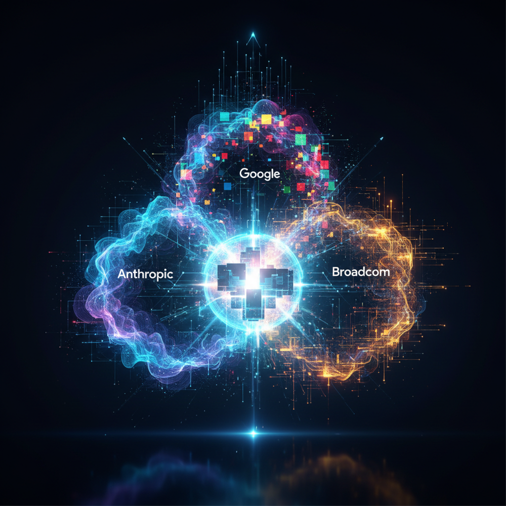 Anthropic faz parceria com Google e Broadcom para garantir gigawatts de capacidade de computação de IA