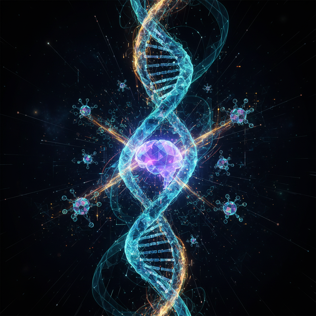 Interface do modelo de IA GPT-Rosalind demonstrando o fluxo de trabalho do plugin de pesquisa em ciências da vida e análise de dados.