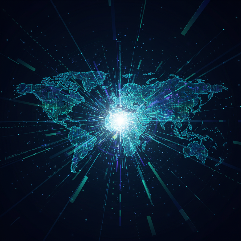 Mapa mundial destacando os países suportados pela Anthropic para Claude AI e acesso à API.